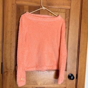 Dudley Stephens Coral Brighton Fleece Pullover S